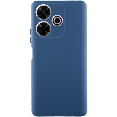 Чохол TPU GETMAN Liquid Silk Full Camera для Xiaomi Redmi 13 4G / Poco M6 4G Синій / Navy Blue Чохол TPU GETMAN Liquid Silk Full Camera для Xiaomi Redmi 13 4G / Poco M6 4G Синій / Navy Blue