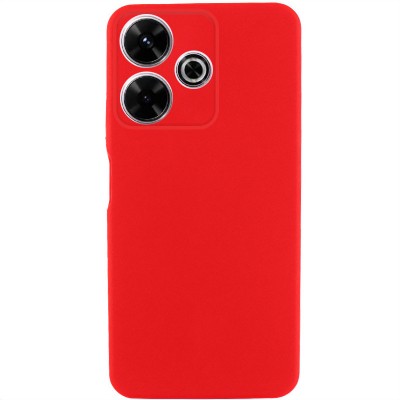 Чохол TPU GETMAN Liquid Silk Full Camera для Xiaomi Redmi 13 4G / Poco M6 4G Червоний / Red Чохол TPU GETMAN Liquid Silk Full Camera для Xiaomi Redmi 13 4G / Poco M6 4G Червоний / Red