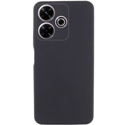 Чохол TPU GETMAN Liquid Silk Full Camera для Xiaomi Redmi 13 4G / Poco M6 4G Чорний / Black Чохол TPU GETMAN Liquid Silk Full Camera для Xiaomi Redmi 13 4G / Poco M6 4G Чорний / Black