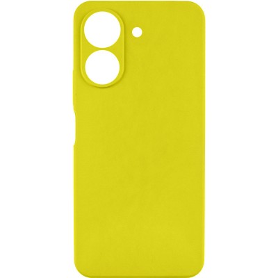 Чохол TPU GETMAN Liquid Silk Full Camera для Xiaomi Redmi 13C / Poco C65 Жовтий / Flash
