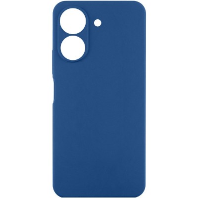 Чохол TPU GETMAN Liquid Silk Full Camera для Xiaomi Redmi 13C / Poco C65 Синій / Navy Blue Чохол TPU GETMAN Liquid Silk Full Camera для Xiaomi Redmi 13C / Poco C65 Синій / Navy Blue