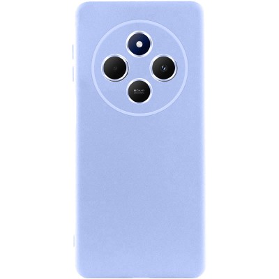 Чохол TPU GETMAN Liquid Silk Full Camera для Xiaomi Redmi 14C / Poco C75 Бузковий / Light purple