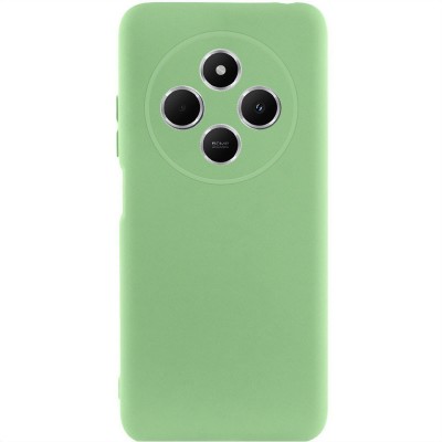 Чохол TPU GETMAN Liquid Silk Full Camera для Xiaomi Redmi 14C / Poco C75 Зелений / Pistachio Чохол TPU GETMAN Liquid Silk Full Camera для Xiaomi Redmi 14C / Poco C75 Зелений / Pistachio