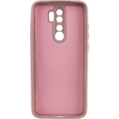 Чохол TPU GETMAN Liquid Silk Full Camera для Xiaomi Redmi 9 Рожевий / Pink Sand Чохол TPU GETMAN Liquid Silk Full Camera для Xiaomi Redmi 9 Рожевий / Pink Sand