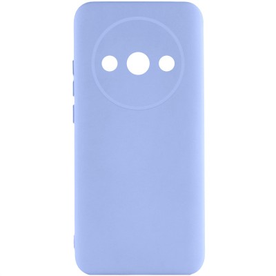 Чохол TPU GETMAN Liquid Silk Full Camera для Xiaomi Redmi A3 Бузковий / Light purple Чохол TPU GETMAN Liquid Silk Full Camera для Xiaomi Redmi A3 Бузковий / Light purple