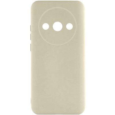 Чохол TPU GETMAN Liquid Silk Full Camera для Xiaomi Redmi A3 Песочный / Sand
