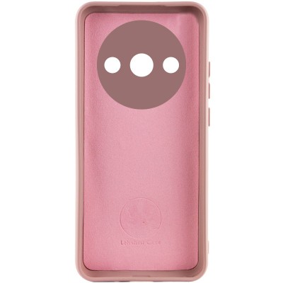 Чохол TPU GETMAN Liquid Silk Full Camera для Xiaomi Redmi A3 Рожевий / Pink Sand Чохол TPU GETMAN Liquid Silk Full Camera для Xiaomi Redmi A3 Рожевий / Pink Sand