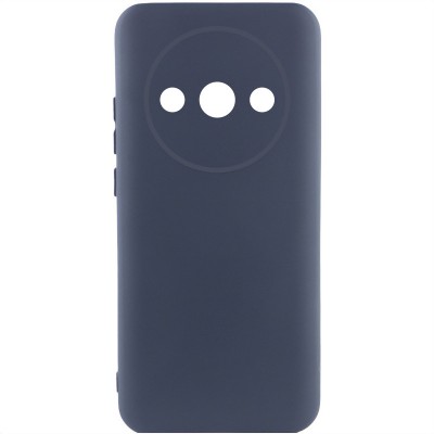 Чохол TPU GETMAN Liquid Silk Full Camera для Xiaomi Redmi A3 Синій / Midnight Blue Чохол TPU GETMAN Liquid Silk Full Camera для Xiaomi Redmi A3 Синій / Midnight Blue