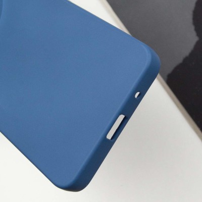 Чохол TPU GETMAN Liquid Silk Full Camera для Xiaomi Redmi A3 Синій / Navy Blue Чохол TPU GETMAN Liquid Silk Full Camera для Xiaomi Redmi A3 Синій / Navy Blue