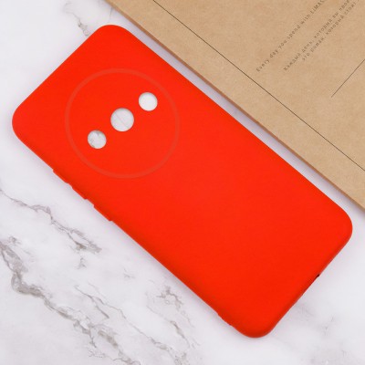 Чохол TPU GETMAN Liquid Silk Full Camera для Xiaomi Redmi A3 Червоний / Red