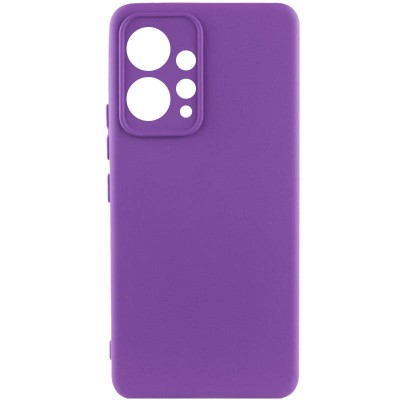 Чохол TPU GETMAN Liquid Silk Full Camera для Xiaomi Redmi Note 12 4G Фіолетовий / Purple Чохол TPU GETMAN Liquid Silk Full Camera для Xiaomi Redmi Note 12 4G Фіолетовий / Purple