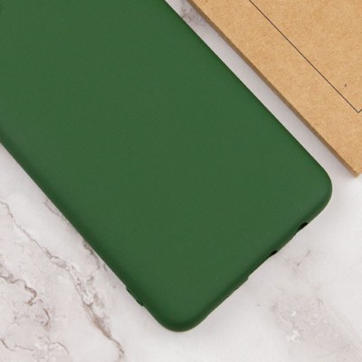 Чохол TPU GETMAN Liquid Silk Full Camera для Xiaomi Redmi Note 12S Зелений / Dark green