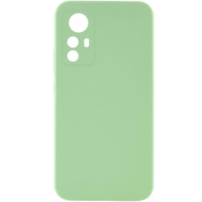 Чохол TPU GETMAN Liquid Silk Full Camera для Xiaomi Redmi Note 12S Зелений / Pistachio