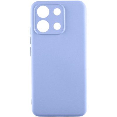 Чохол TPU GETMAN Liquid Silk Full Camera для Xiaomi Redmi Note 13 4G Бузковий / Light purple Чохол TPU GETMAN Liquid Silk Full Camera для Xiaomi Redmi Note 13 4G Бузковий / Light purple