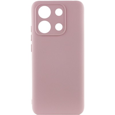 Чохол TPU GETMAN Liquid Silk Full Camera для Xiaomi Redmi Note 13 4G Рожевий / Pink Sand