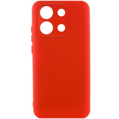 Чохол TPU GETMAN Liquid Silk Full Camera для Xiaomi Redmi Note 13 4G Червоний / Red