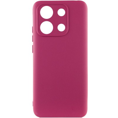 Чохол TPU GETMAN Liquid Silk Full Camera для Xiaomi Redmi Note 13 Pro 4G Бордовий / Marsala Чохол TPU GETMAN Liquid Silk Full Camera для Xiaomi Redmi Note 13 Pro 4G Бордовий / Marsala