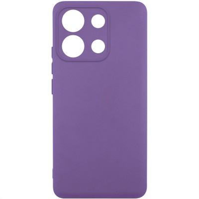 Чохол TPU GETMAN Liquid Silk Full Camera для Xiaomi Redmi Note 13 Pro 4G Фіолетовий / Amethyst Чохол TPU GETMAN Liquid Silk Full Camera для Xiaomi Redmi Note 13 Pro 4G Фіолетовий / Amethyst