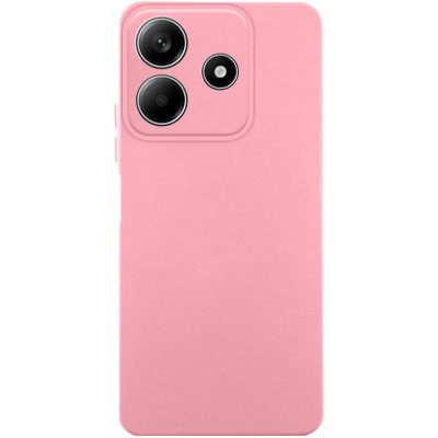 Чохол TPU GETMAN Liquid Silk Full Camera для Xiaomi Redmi Note 14 5G Рожевий / Pink