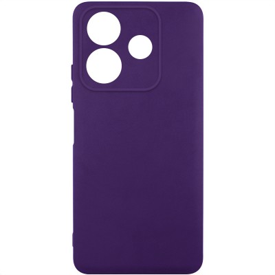 Чохол TPU GETMAN Liquid Silk Full Camera для Xiaomi Redmi Note 14 5G Темно фіолетовий / Dark Purple Чохол TPU GETMAN Liquid Silk Full Camera для Xiaomi Redmi Note 14 5G Темно фіолетовий / Dark Purple