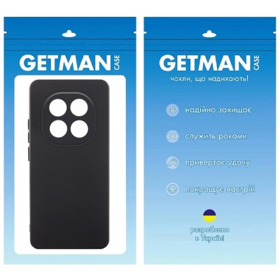 Чохол TPU GETMAN Liquid Silk Full Camera для Xiaomi Redmi Note 14 Pro 5G Чорний / Black Чохол TPU GETMAN Liquid Silk Full Camera для Xiaomi Redmi Note 14 Pro 5G Чорний / Black