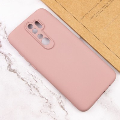 Чохол TPU GETMAN Liquid Silk Full Camera для Xiaomi Redmi Note 8 Pro Рожевий / Pink Sand Чохол TPU GETMAN Liquid Silk Full Camera для Xiaomi Redmi Note 8 Pro Рожевий / Pink Sand