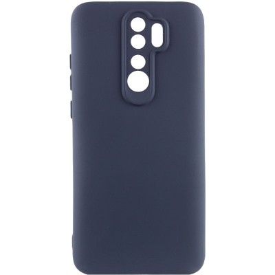 Чохол TPU GETMAN Liquid Silk Full Camera для Xiaomi Redmi Note 8 Pro Синій / Midnight Blue Чохол TPU GETMAN Liquid Silk Full Camera для Xiaomi Redmi Note 8 Pro Синій / Midnight Blue
