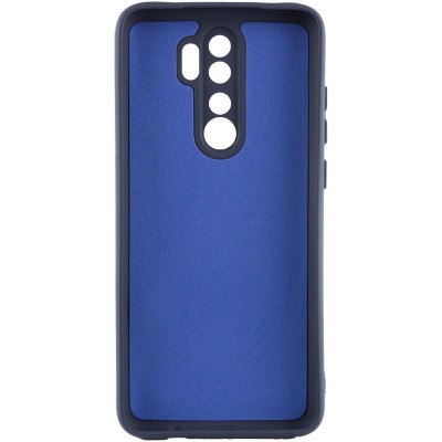 Чохол TPU GETMAN Liquid Silk Full Camera для Xiaomi Redmi Note 8 Pro Синій / Midnight Blue Чохол TPU GETMAN Liquid Silk Full Camera для Xiaomi Redmi Note 8 Pro Синій / Midnight Blue