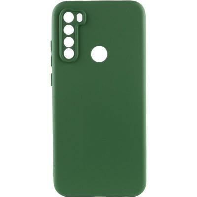 Чохол TPU GETMAN Liquid Silk Full Camera для Xiaomi Redmi Note 8T Зелений / Dark green Чохол TPU GETMAN Liquid Silk Full Camera для Xiaomi Redmi Note 8T Зелений / Dark green