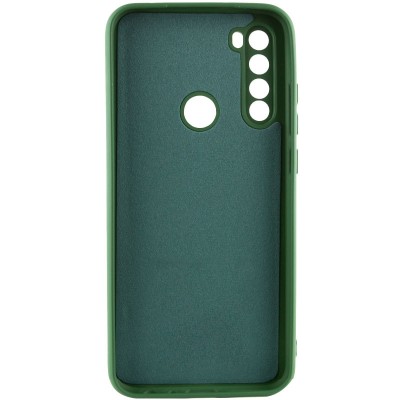 Чохол TPU GETMAN Liquid Silk Full Camera для Xiaomi Redmi Note 8T Зелений / Dark green Чохол TPU GETMAN Liquid Silk Full Camera для Xiaomi Redmi Note 8T Зелений / Dark green