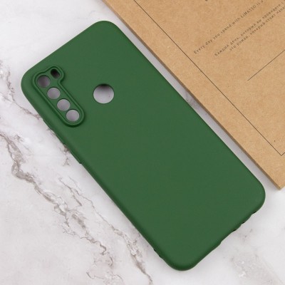 Чохол TPU GETMAN Liquid Silk Full Camera для Xiaomi Redmi Note 8T Зелений / Dark green Чохол TPU GETMAN Liquid Silk Full Camera для Xiaomi Redmi Note 8T Зелений / Dark green