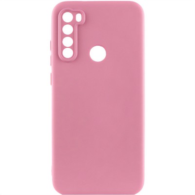 Чохол TPU GETMAN Liquid Silk Full Camera для Xiaomi Redmi Note 8T Рожевий / Pink Чохол TPU GETMAN Liquid Silk Full Camera для Xiaomi Redmi Note 8T Рожевий / Pink