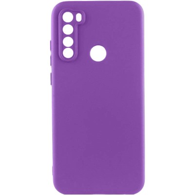 Чохол TPU GETMAN Liquid Silk Full Camera для Xiaomi Redmi Note 8T Фіолетовий / Purple Чохол TPU GETMAN Liquid Silk Full Camera для Xiaomi Redmi Note 8T Фіолетовий / Purple
