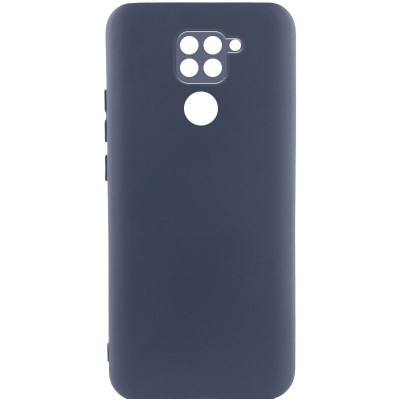 Чохол TPU GETMAN Liquid Silk Full Camera для Xiaomi Redmi Note 9 / Redmi 10X Синій / Midnight Blue Чохол TPU GETMAN Liquid Silk Full Camera для Xiaomi Redmi Note 9 / Redmi 10X Синій / Midnight Blue