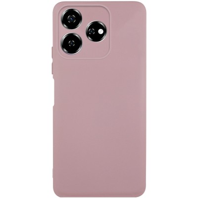 Чохол TPU GETMAN Liquid Silk Full Camera для ZTE Nubia V60 Рожевий / Pink Sand