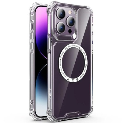 Чохол TPU Gorilla with MagSafe для Apple iPhone 15 Pro (6.1") Clear