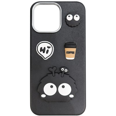 Чохол TPU Leather Toys для Apple iPhone 11 (6.1") Monster / Black Чохол TPU Leather Toys для Apple iPhone 11 (6.1") Monster / Black