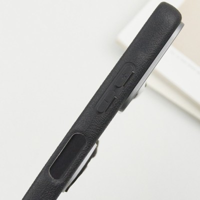 Чохол TPU Leather Toys для Samsung Galaxy A06 Coffee / Black