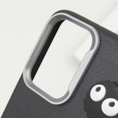 Чохол TPU Leather Toys для Samsung Galaxy A06 Coffee / Black