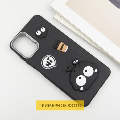 Чохол TPU Leather Toys для Samsung Galaxy A06 Monster / Black Чохол TPU Leather Toys для Samsung Galaxy A06 Monster / Black