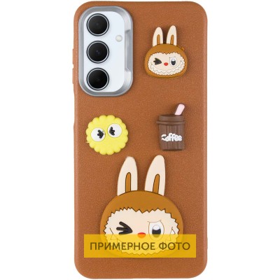 Чохол TPU Leather Toys для Xiaomi Poco X5 Pro 5G / Note 12 Pro 5G Labubu / Brown Чохол TPU Leather Toys для Xiaomi Poco X5 Pro 5G / Note 12 Pro 5G Labubu / Brown