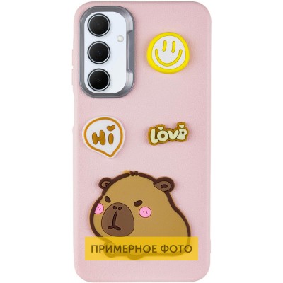 Чохол TPU Leather Toys для Xiaomi Poco X6 / Note 13 Pro 5G Capybara / Pink Чохол TPU Leather Toys для Xiaomi Poco X6 / Note 13 Pro 5G Capybara / Pink