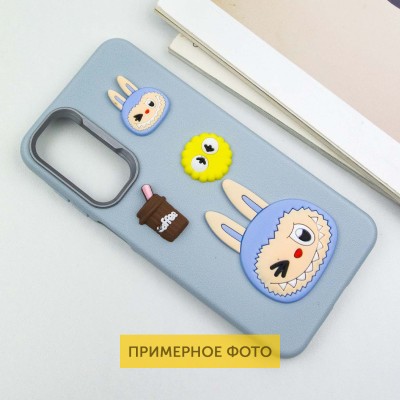 Чохол TPU Leather Toys для Xiaomi Poco X6 / Note 13 Pro 5G Labubu / Blue Чохол TPU Leather Toys для Xiaomi Poco X6 / Note 13 Pro 5G Labubu / Blue
