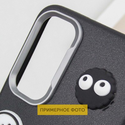 Чохол TPU Leather Toys для Xiaomi Redmi 12C / Poco C55 Monster / Black Чохол TPU Leather Toys для Xiaomi Redmi 12C / Poco C55 Monster / Black