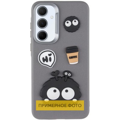 Чохол TPU Leather Toys для Xiaomi Redmi 13C / Poco C65 Monster / Grey Чохол TPU Leather Toys для Xiaomi Redmi 13C / Poco C65 Monster / Grey