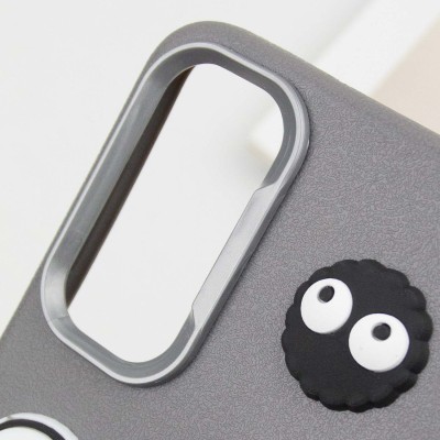 Чохол TPU Leather Toys для Xiaomi Redmi Note 11 Pro 4G/5G / 12 Pro 4G Monster / Grey
