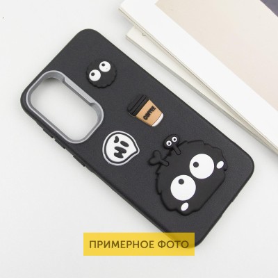 Чохол TPU Leather Toys для Xiaomi Redmi Note 13 4G Monster / Black Чохол TPU Leather Toys для Xiaomi Redmi Note 13 4G Monster / Black
