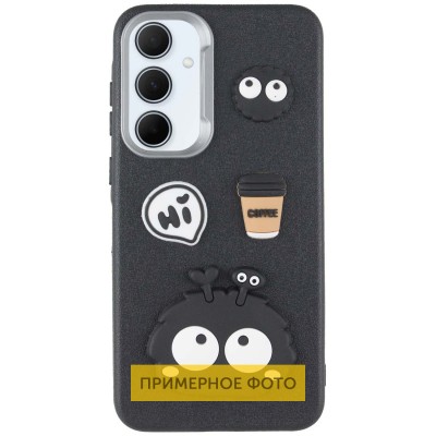 Чохол TPU Leather Toys для Xiaomi Redmi Note 13 4G Monster / Black Чохол TPU Leather Toys для Xiaomi Redmi Note 13 4G Monster / Black