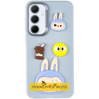 Чохол TPU Leather Toys для Xiaomi Redmi Note 13 Pro 4G / Poco M6 Pro 4G Labubu / Blue Чохол TPU Leather Toys для Xiaomi Redmi Note 13 Pro 4G / Poco M6 Pro 4G Labubu / Blue