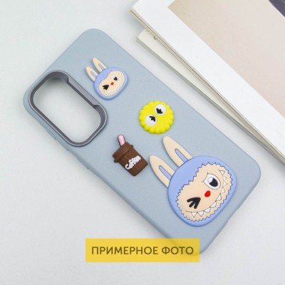 Чохол TPU Leather Toys для Xiaomi Redmi Note 13 Pro 4G / Poco M6 Pro 4G Labubu / Blue Чохол TPU Leather Toys для Xiaomi Redmi Note 13 Pro 4G / Poco M6 Pro 4G Labubu / Blue